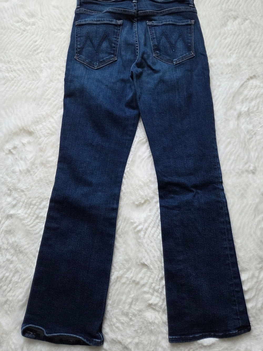 MOTHER Dark Blue Flare Jeans Size 28x29
